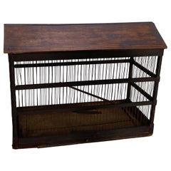 bird antique cages cage metal wood