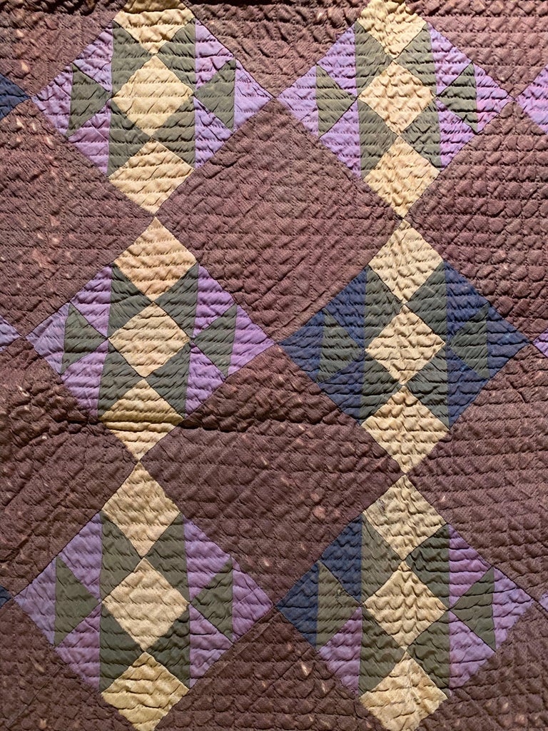 Antique Amish Quilt Blanket For Sale at 1stDibs antique amish quilts