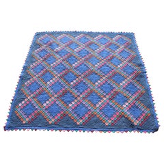 Antique Amish Quilt de la chaîne de timbres-poste de l'Ohio
