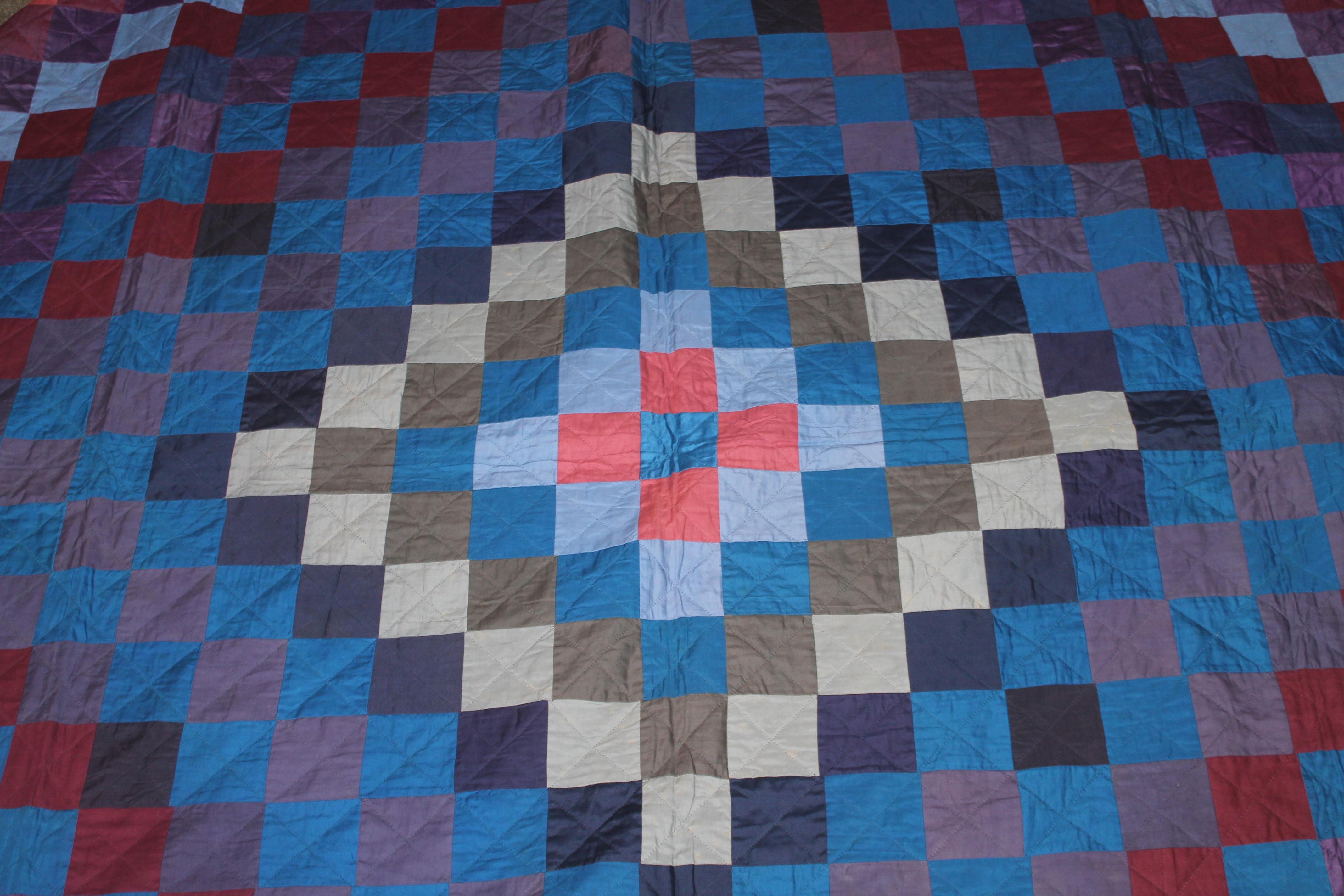 amish trip around the world quilt pattern