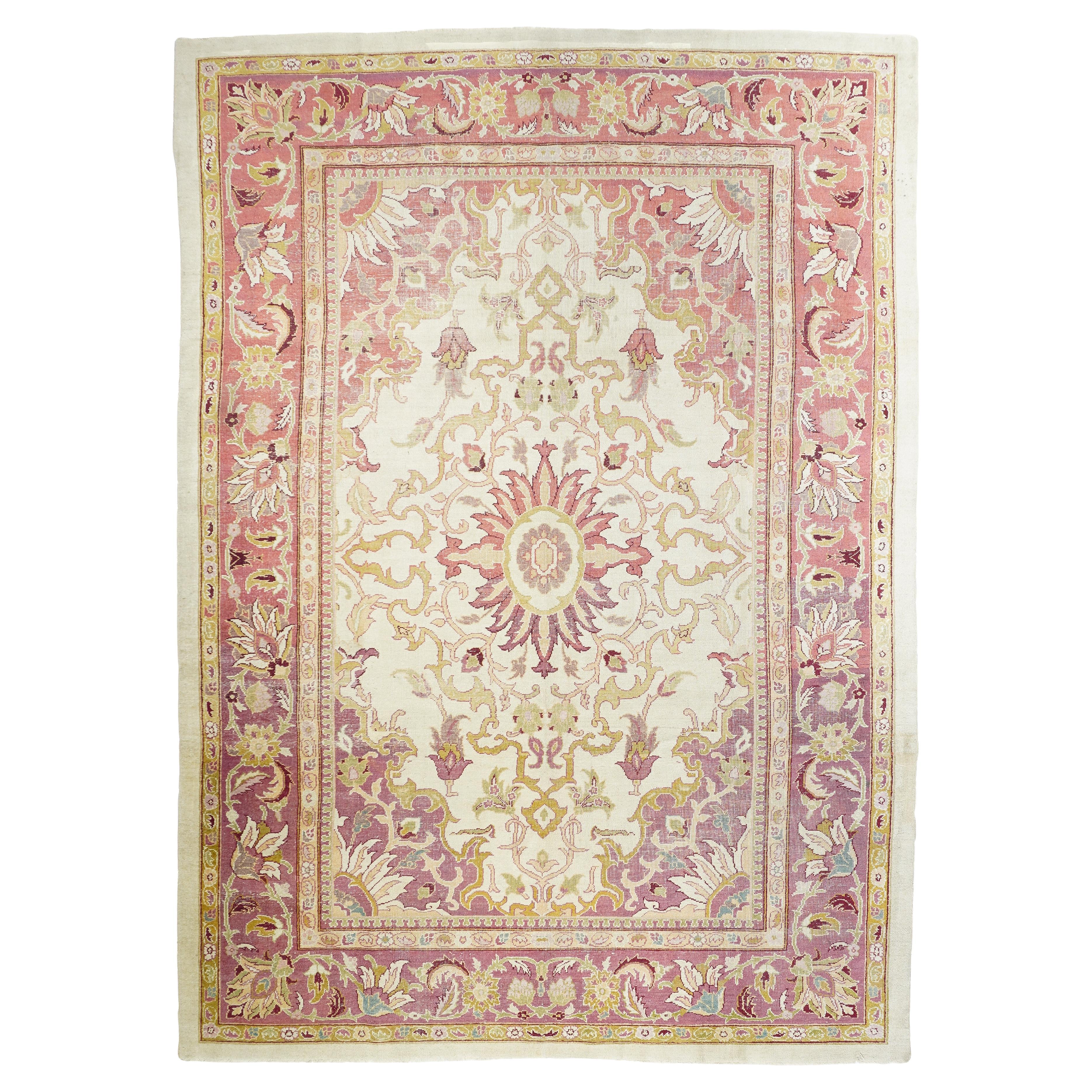 Antique Amitsar Rug 7'11" x 11’1"