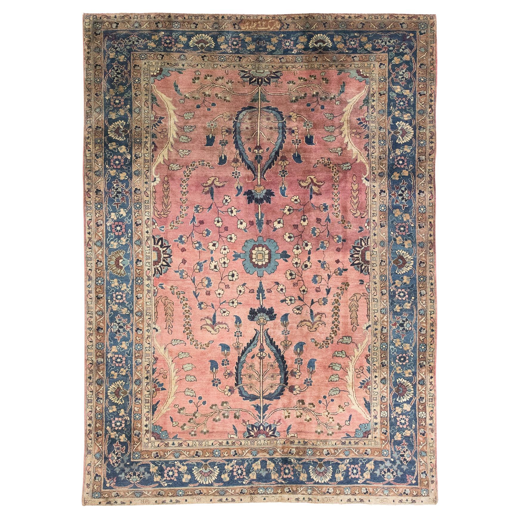 Hand-Knotted Tappeti persiani