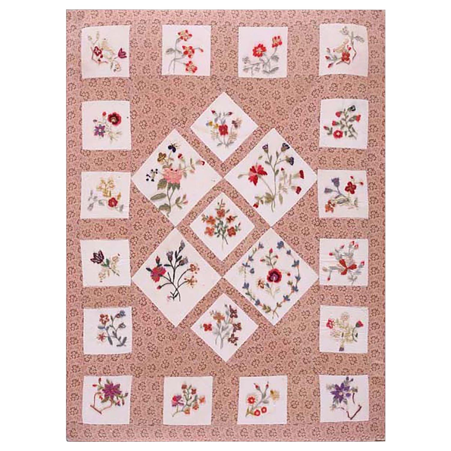 Early 20th Century American Quilt ( 2'8" x 3'7" - 81 x 109 )