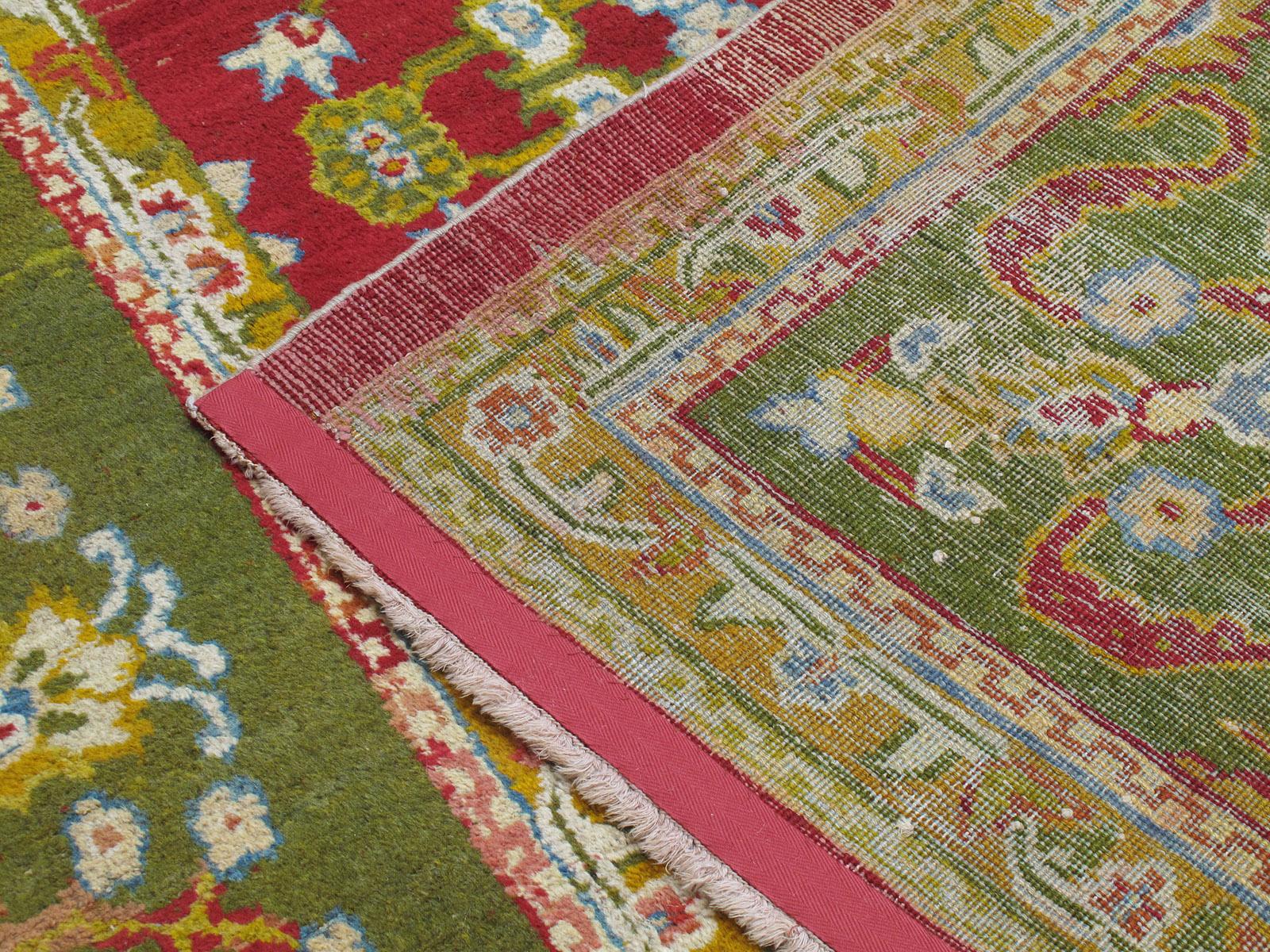 Antique Amritsar Carpet (DK-110-1) For Sale 1