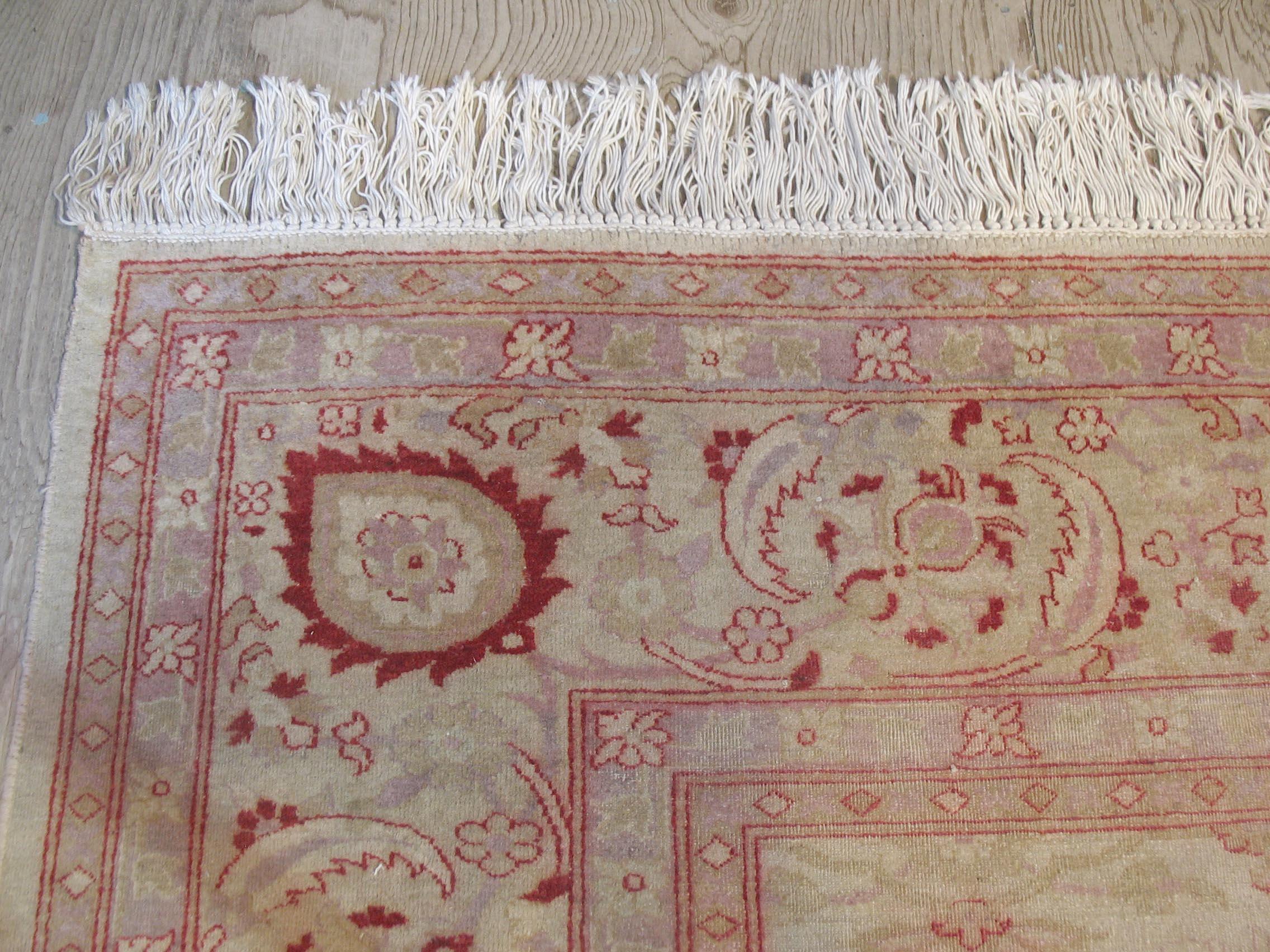Tapis antique d'Amritsar d'Inde du Nord, vers 1950 en vente 1