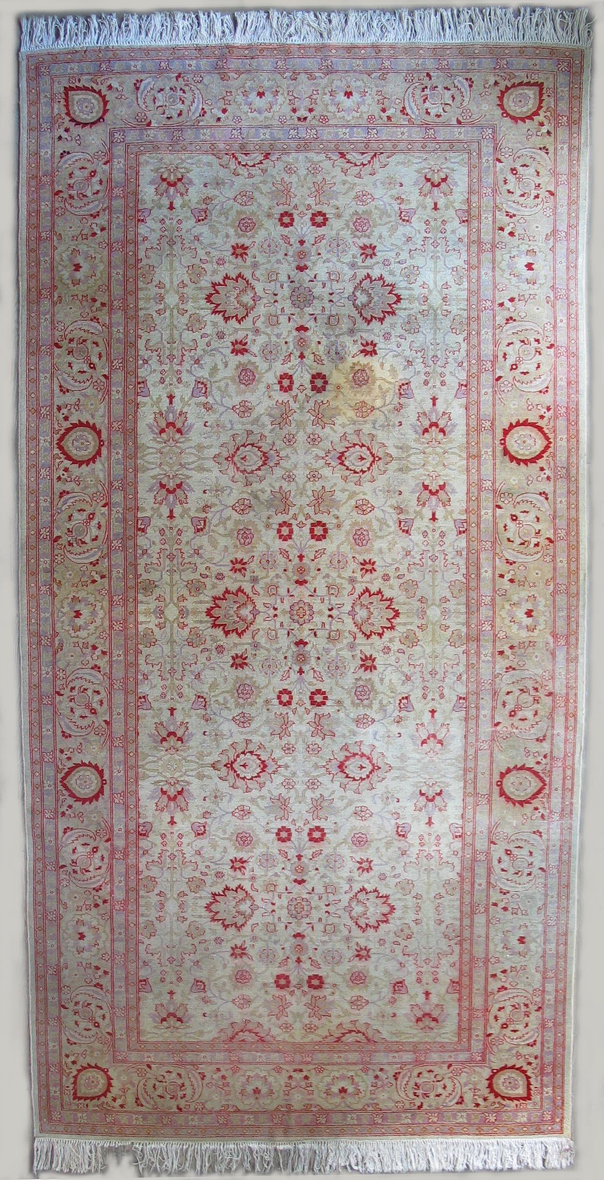 20ième siècle Tapis antique d'Amritsar d'Inde du Nord, vers 1950 en vente