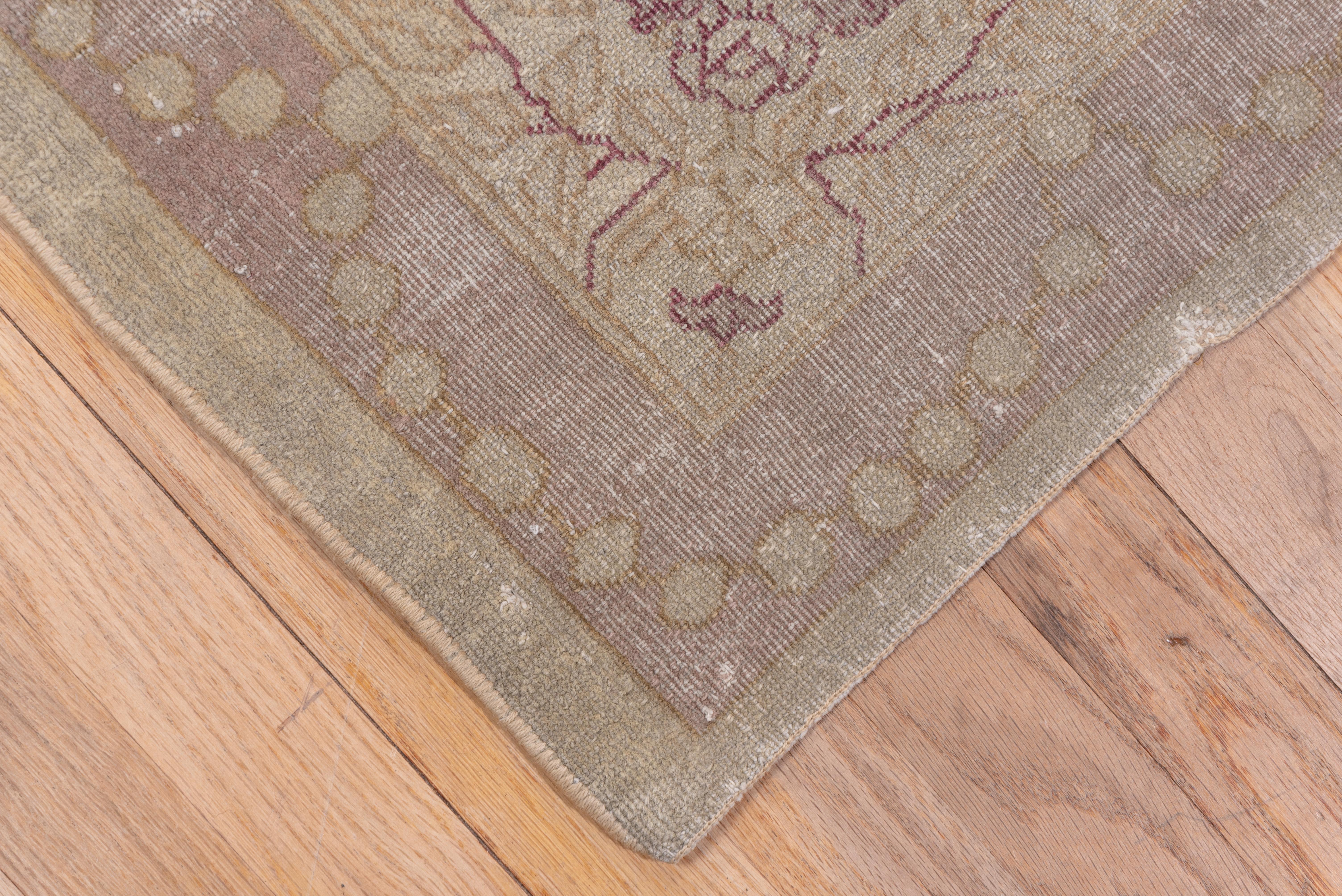 Hand-Knotted Antique Amritzar Carpet