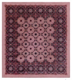Antique Amsterdam School Rug (c. 1915) Attributed to K.P.C. de Bazel