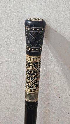 Antique An Indian Military Swagger Stick with Blade, 1880s