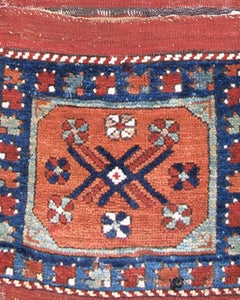Antique Anatolian Bergama Heybe Bags, Late 19th Century