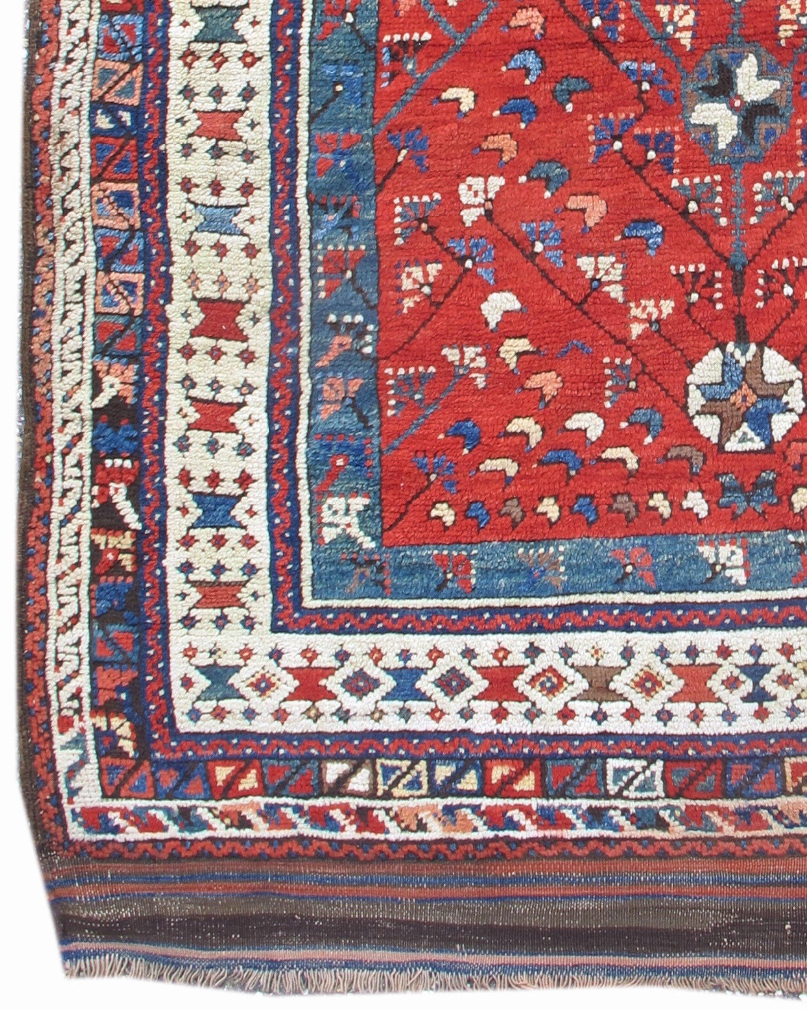 Antique Anatolian Dazghiri Prayer Rug, Late 19th Century For Sale 4
