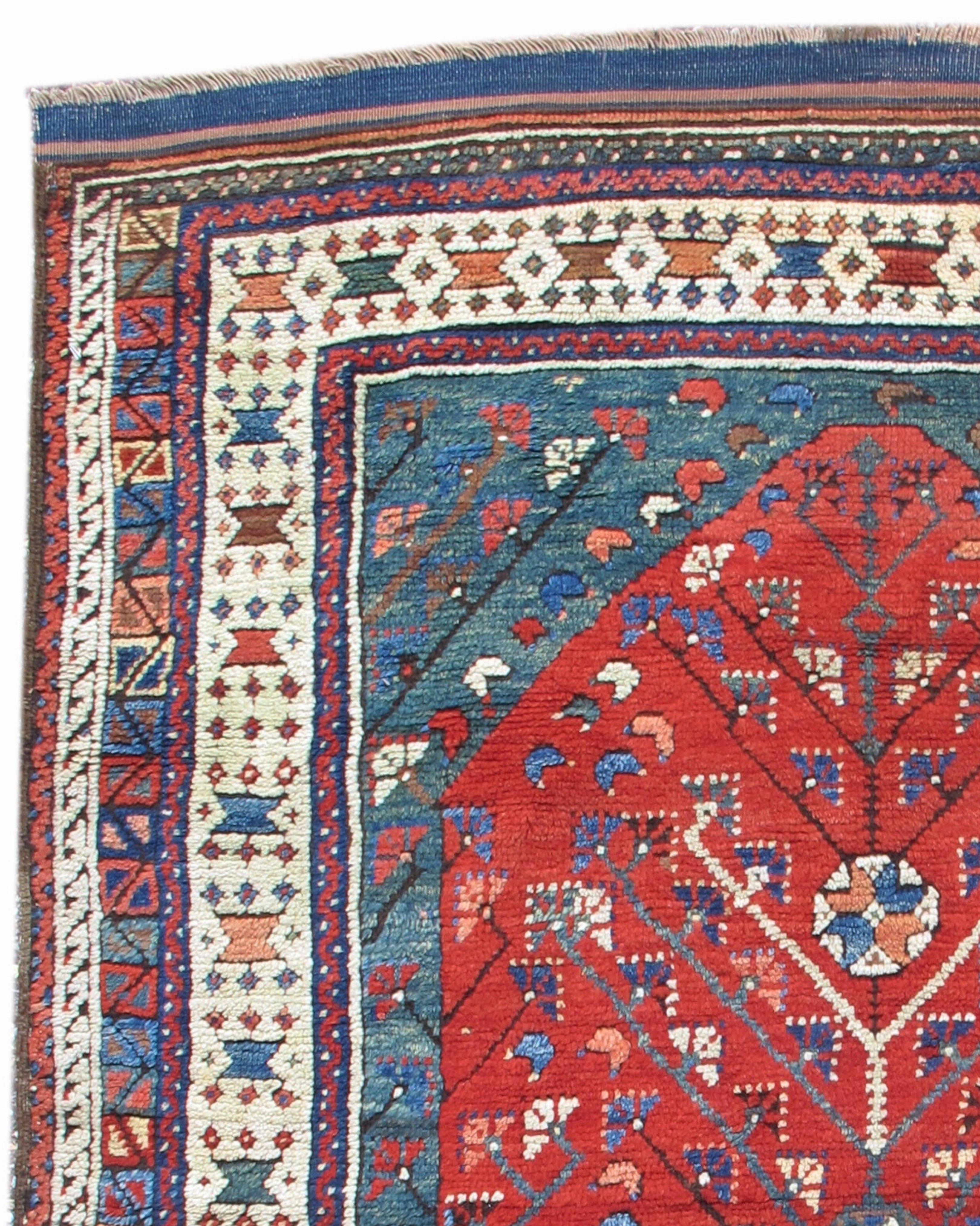 Antique Anatolian Dazghiri Prayer Rug, Late 19th Century For Sale 3