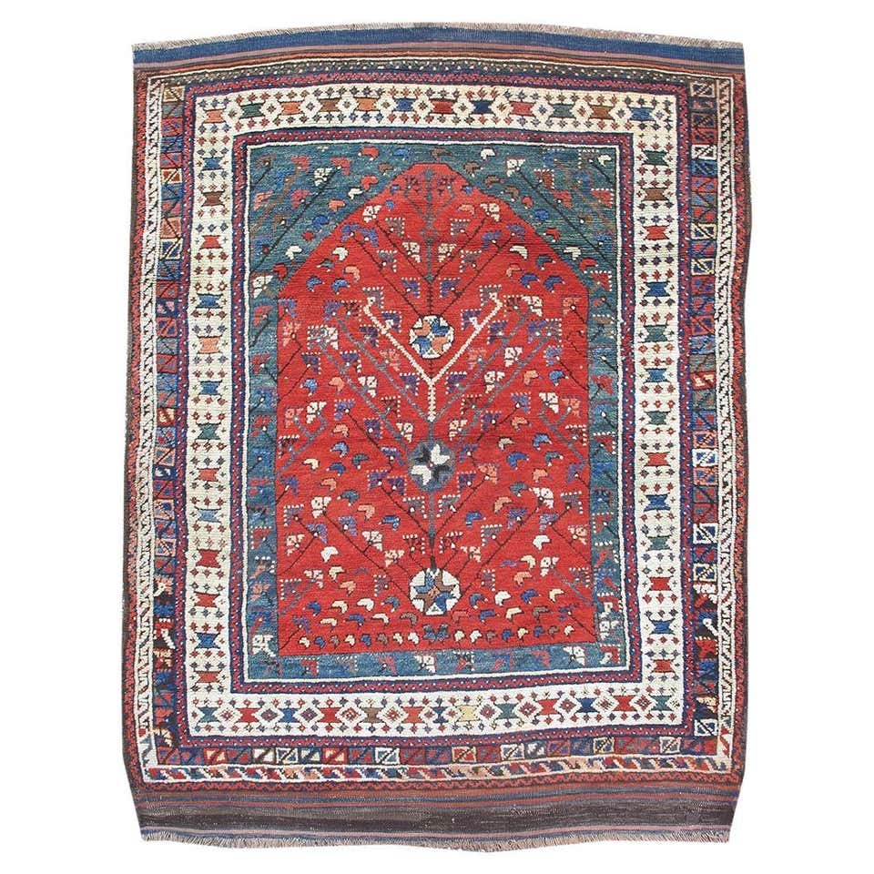 Antique Anatolian Prayer Rug, 19th Century For Sale at 1stDibs | prayer ...