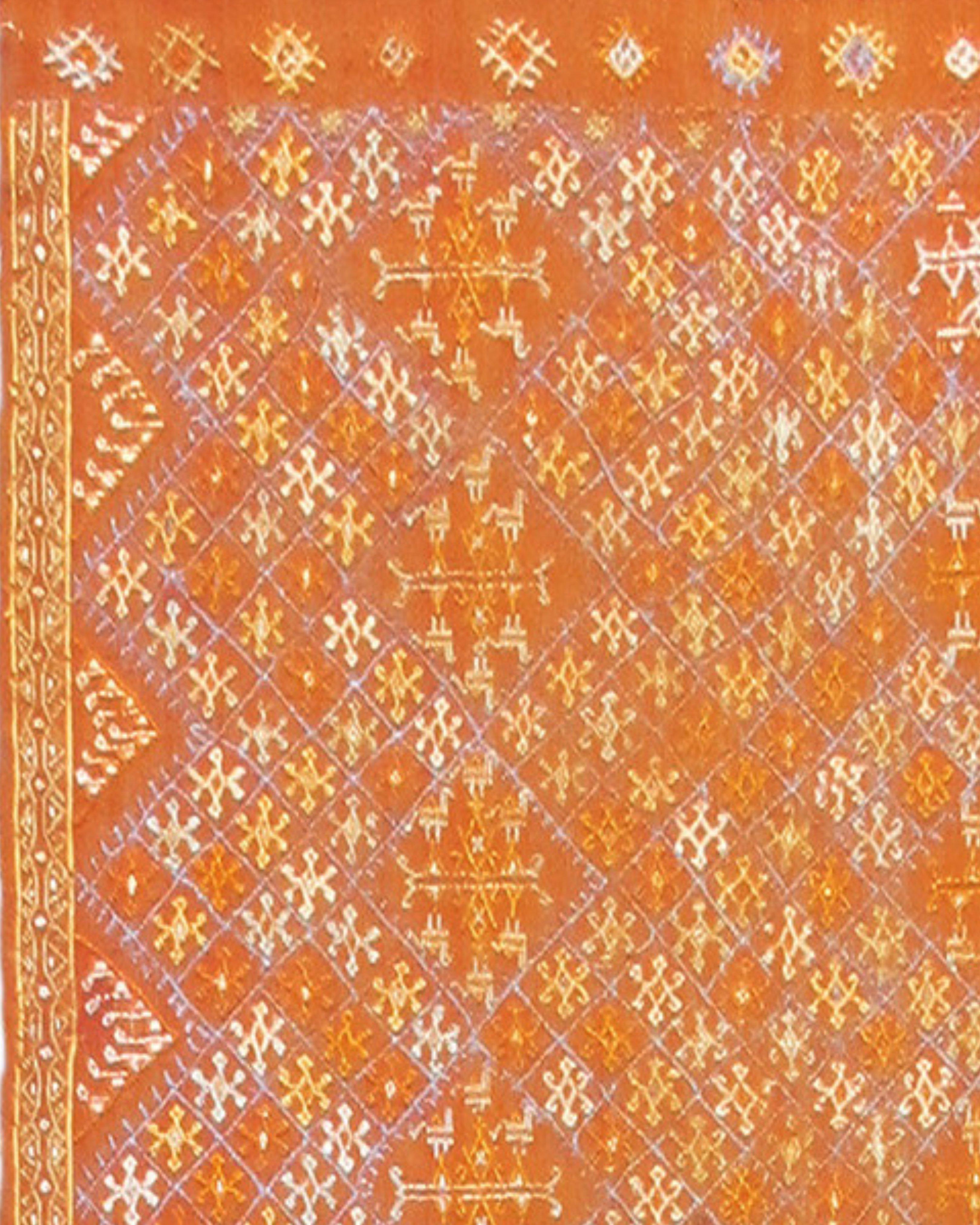 Turkish Antique Anatolian Jajim Rug, Early 20th Century For Sale