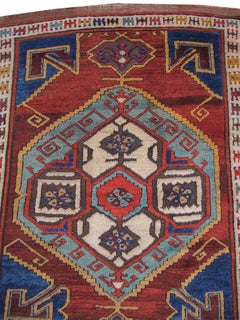 Antique Anatolian Karapinar Runner, Late 19th Century