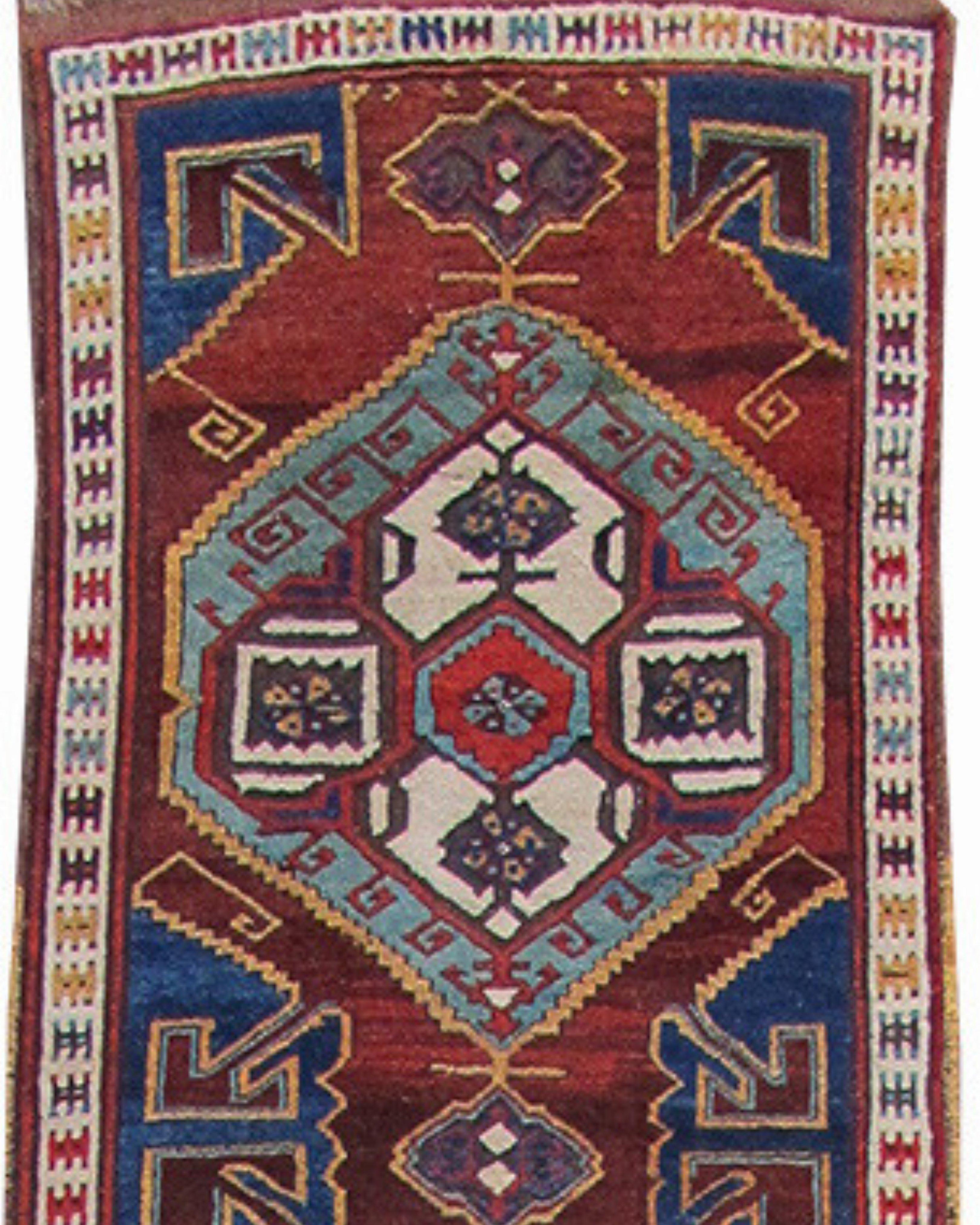 Antique Anatolian Karapinar Runner, Late 19th Century In Excellent Condition For Sale In San Francisco, CA