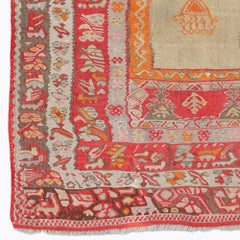 Antique Anatolian Kilim - Mid 19th Century