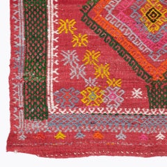 Antique Anatolian Kilim - Mid 19th Century