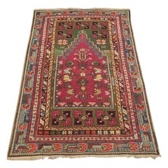 Antique Anatolian Kirsehir Village Prayer Rug MT-032