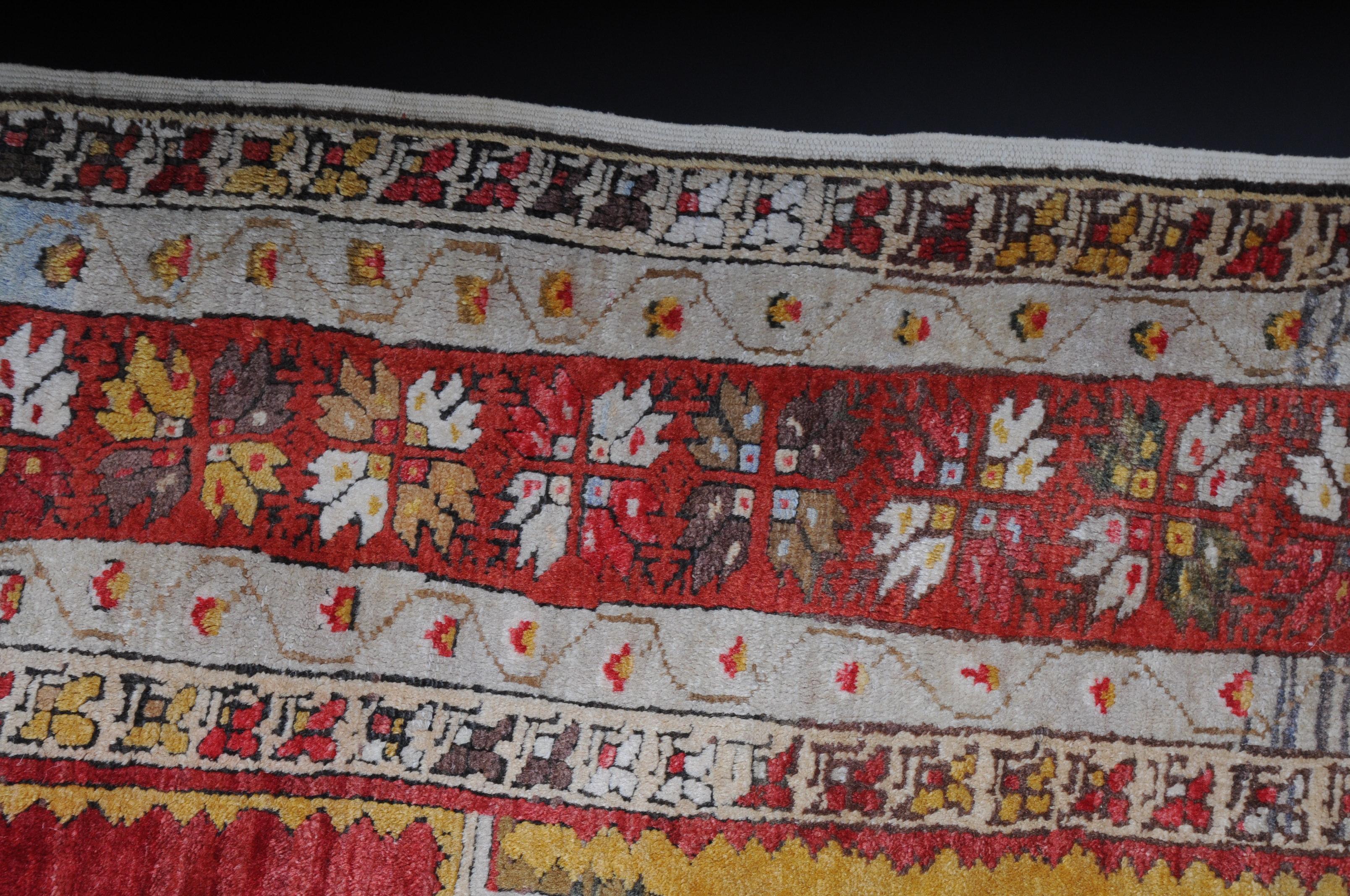 Antique Anatolian Konya Prayer Bridge / Carpet from circa 1920 For Sale 7