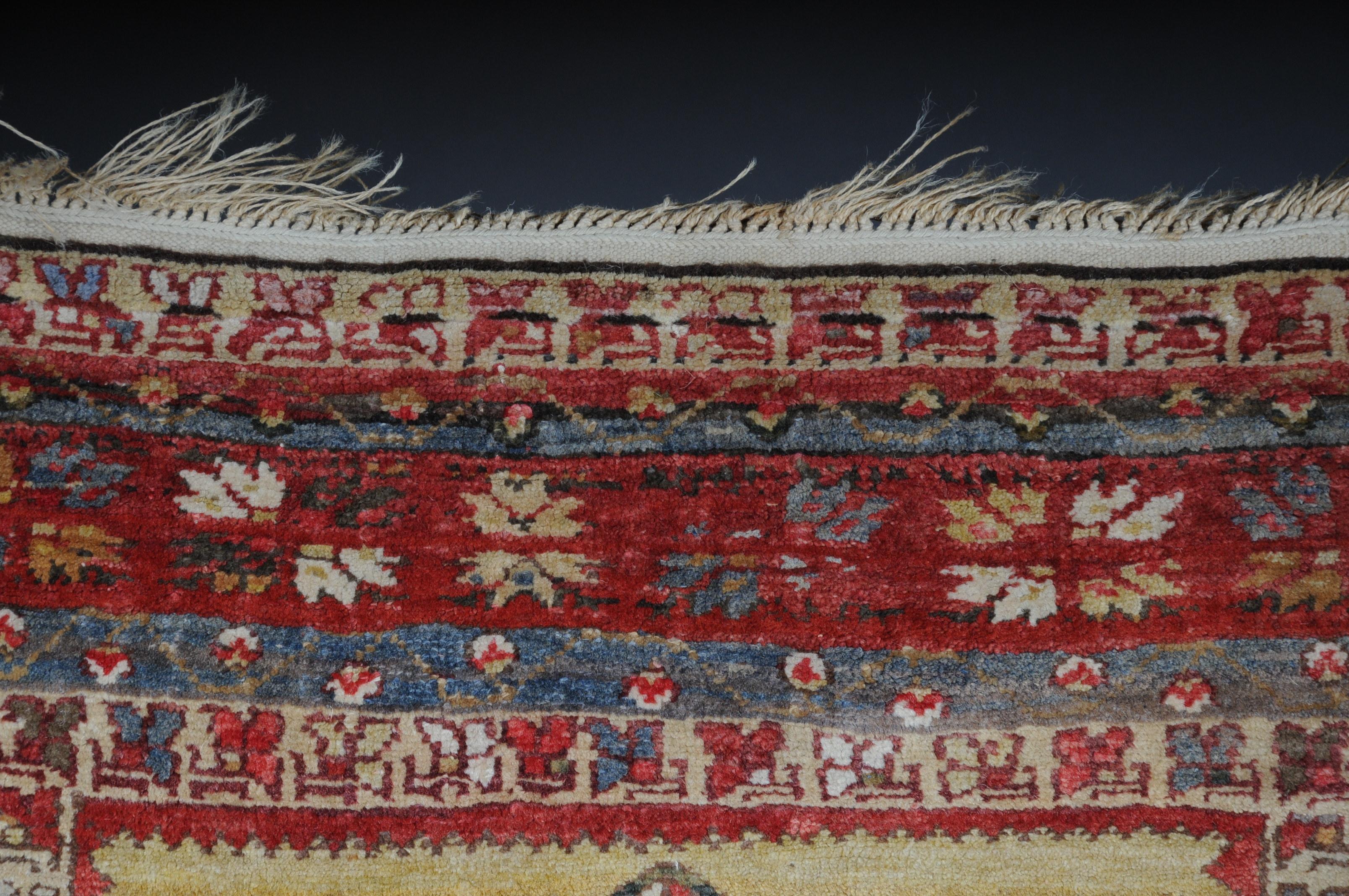Wool Antique Anatolian Konya Prayer Bridge / Carpet from circa 1920 For Sale