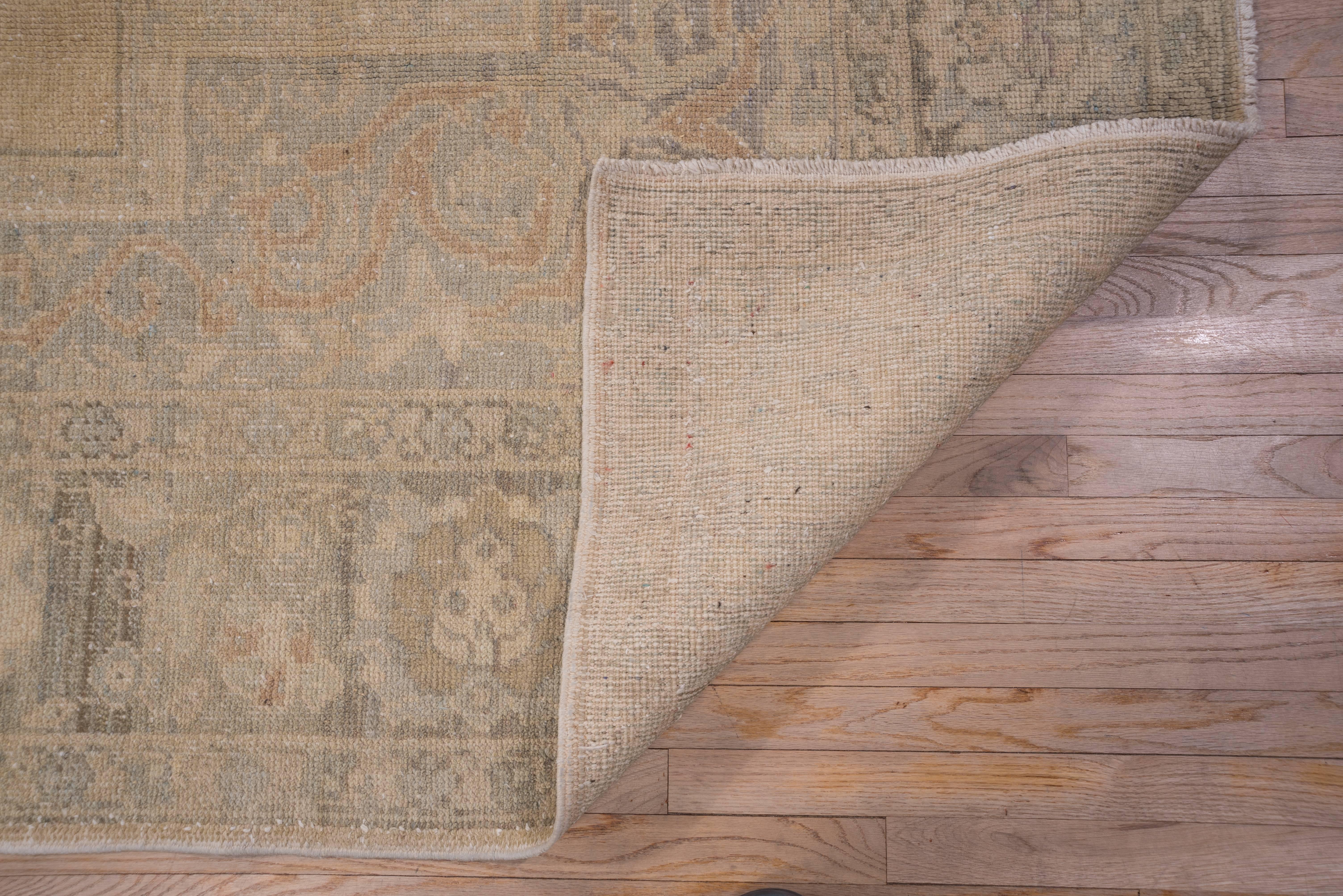 20th Century Antique Anatolian Oushak Carpet For Sale