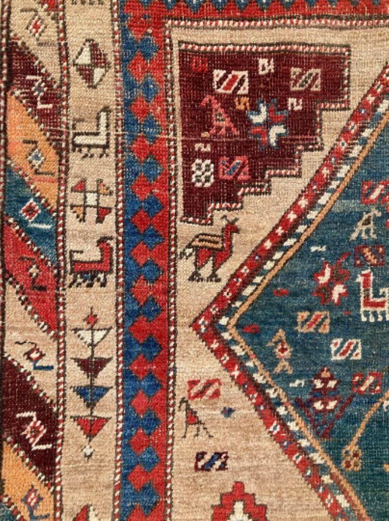 Antiker Anatolischer Läufer 2.89m X 1.04m im Angebot 5