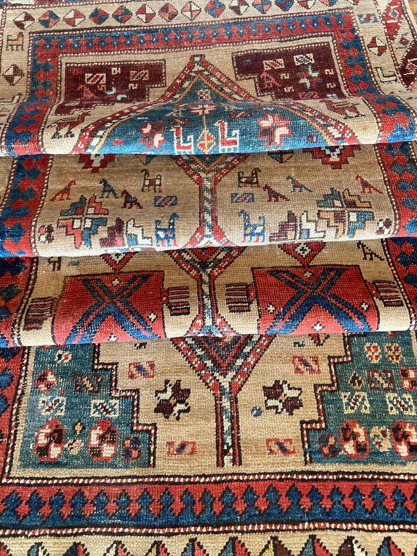 Antiker anatolischer Läufer 2.89 m X 1,04 m im Angebot 7