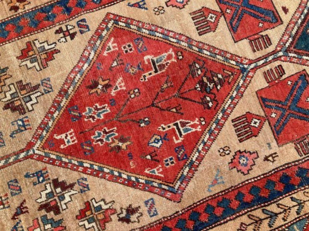 Antiker anatolischer Läufer 2.89 m X 1,04 m im Angebot 4