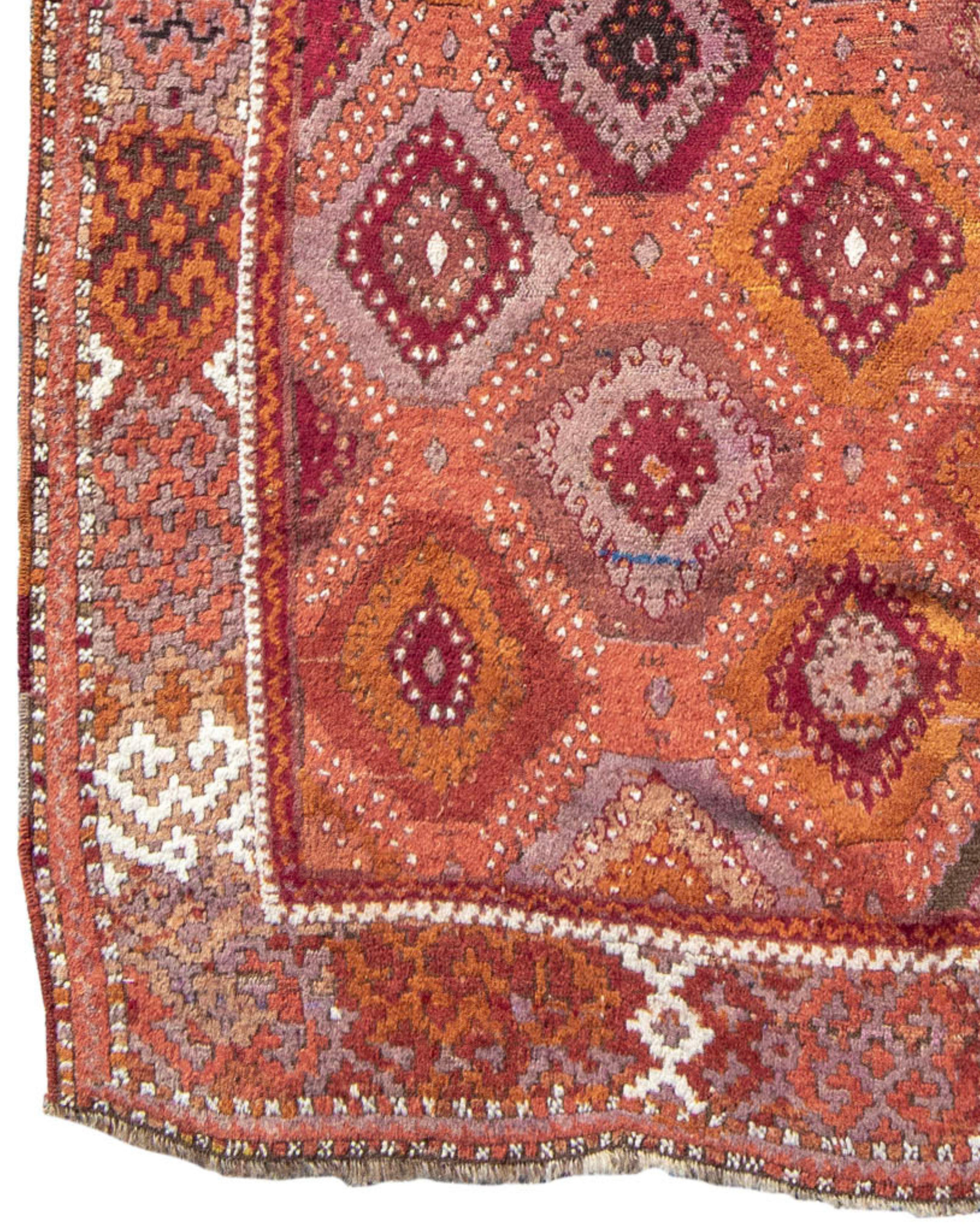 Turkish Antique Anatolian Sarkisla Rug, 19th Century For Sale