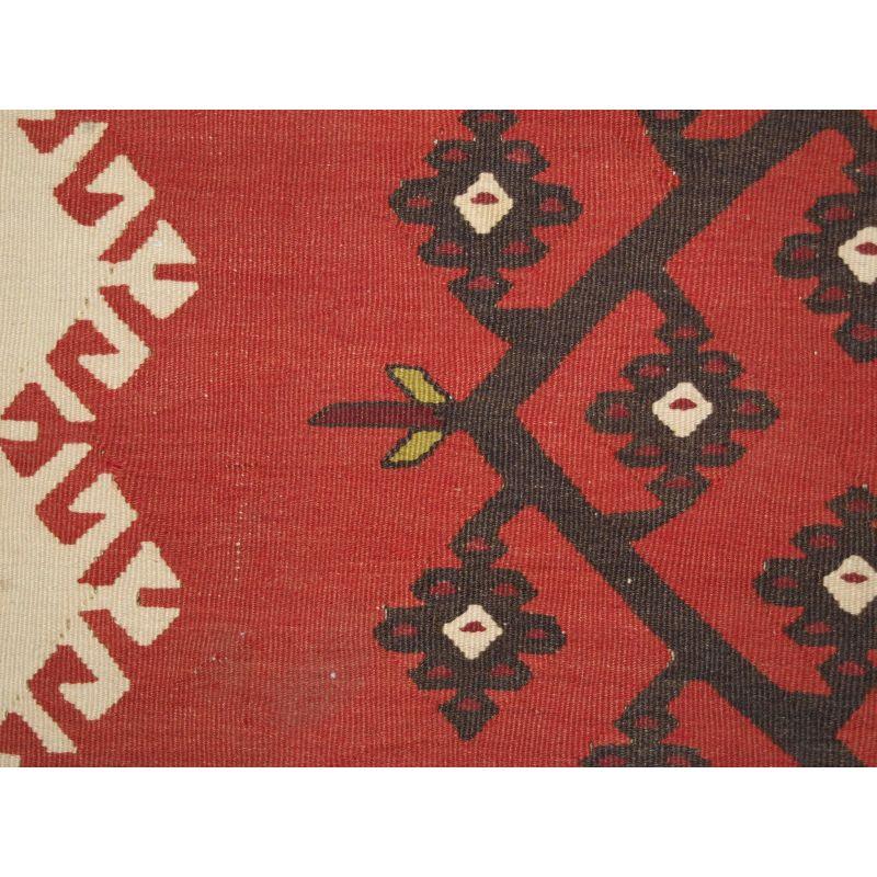 Antique Anatolian Sharkoy kilim, Western Turkey

Sharkoy kilims are also known as Sarkoy or Thracian, they originate from Western Turkey or the region known as European Turkey or The Balkans.

The weave is very tight and fine, excellent design