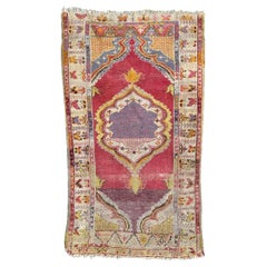 Antique Anatolian Turkish Prayer Rug