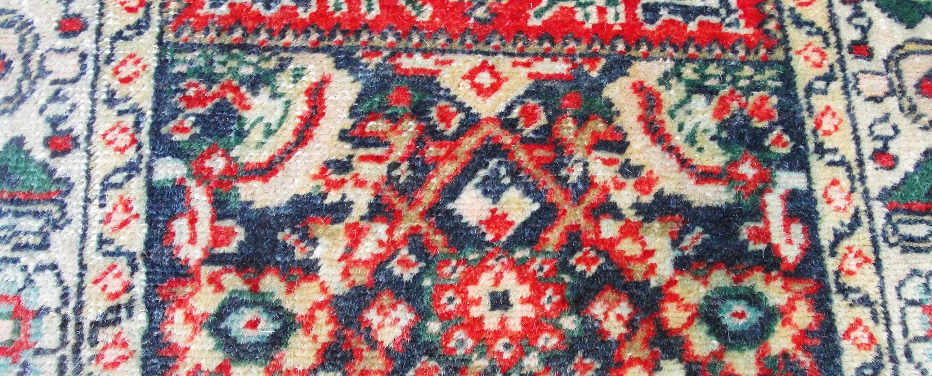 Hand-Knotted Antique Anatolian Yastik Bag Face Rug, Free Shipping For Sale