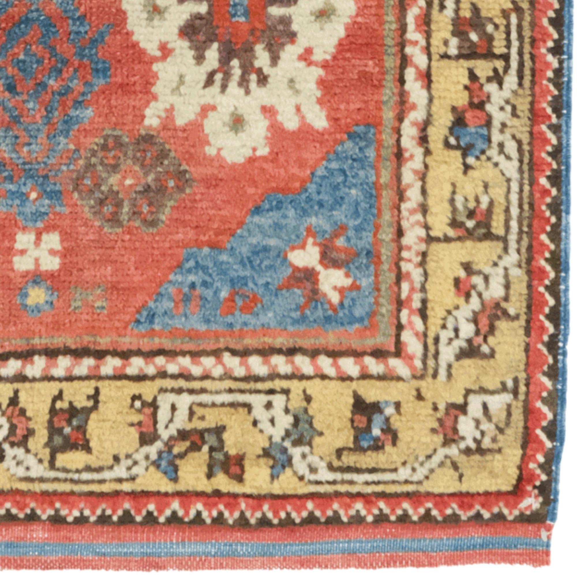 Antiguo Yastik de Anatolia - Mediados del siglo XIX en Bueno estado para la venta en Sultanahmet, 34