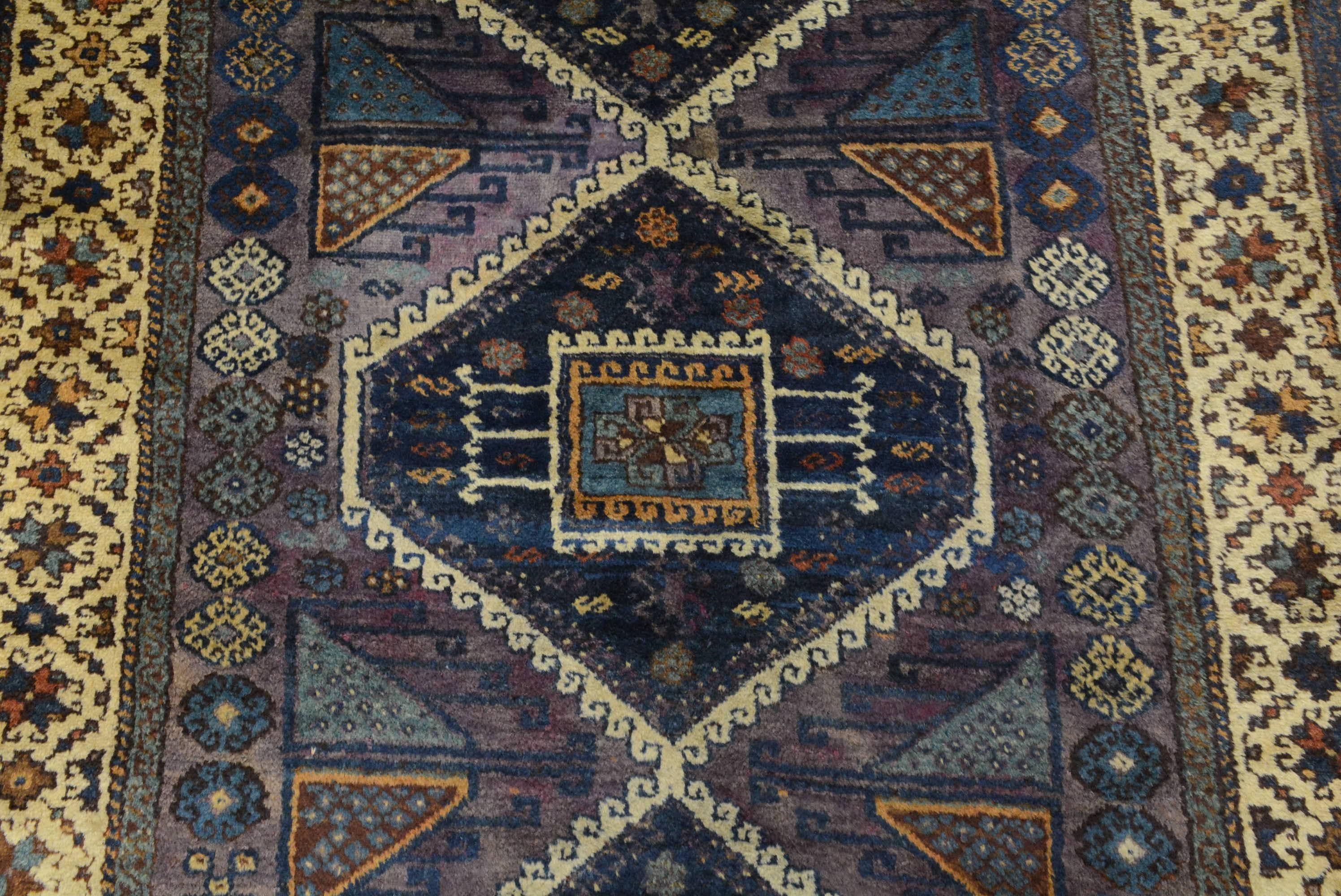 The Yuruk are nomadic and semi-nomadic tribes that primarily inhabit the lesser populated regions of eastern Anatolia.  The word Yuruk translates in Turkish to pastoral nomad.  Their weavings have excellent quality wool and have full thick piles.