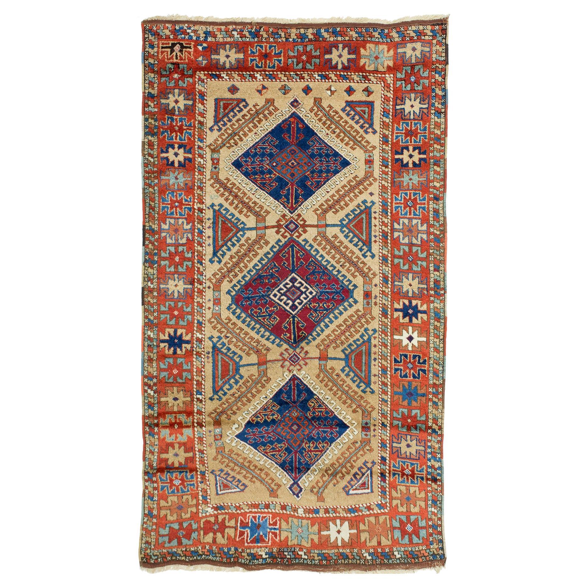 Tapis antique d'Anatolie Yuruk en vente