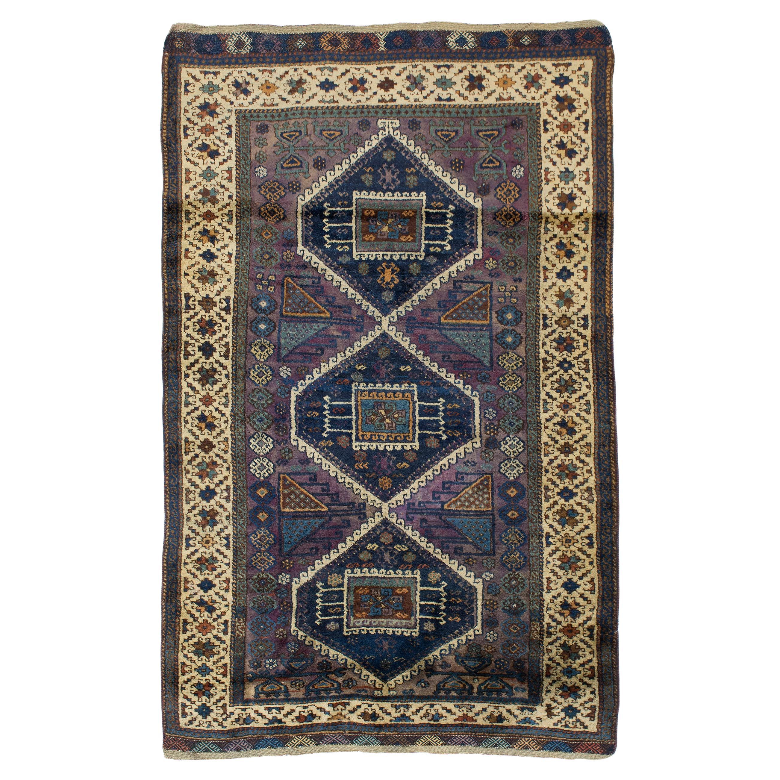 Antique Anatolian Yuruk Rug