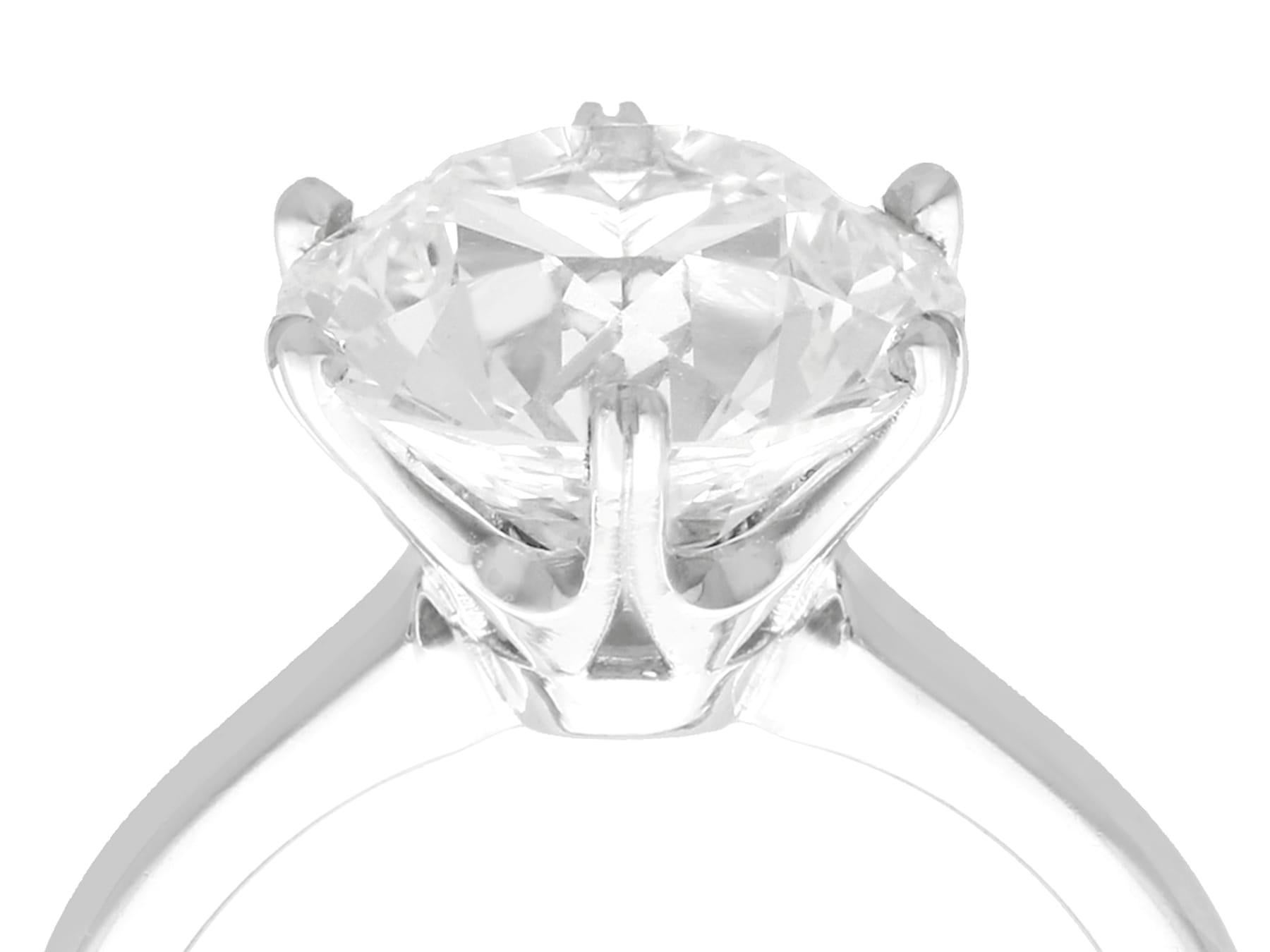 huge solitaire diamond ring