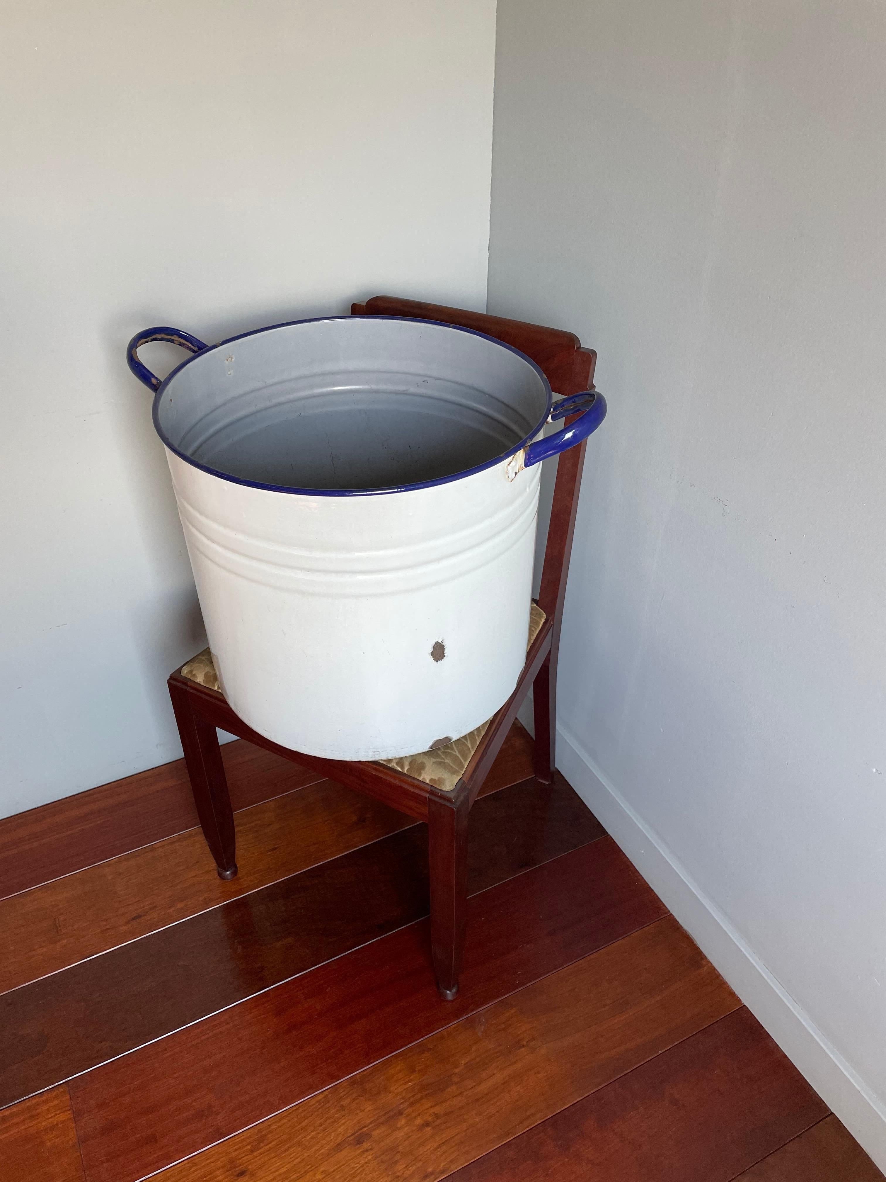 large metal tub