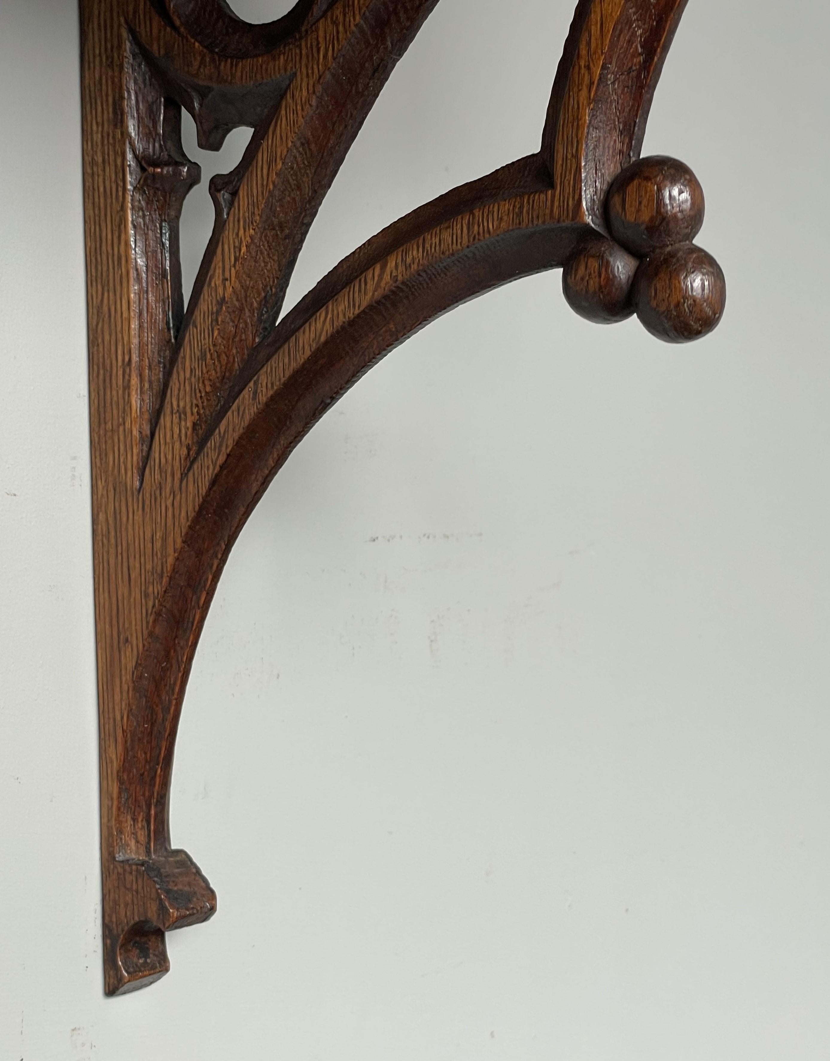 ornate shelf brackets wood