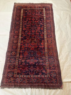 Antique and Rare Beshir Wide Hallway Carpet