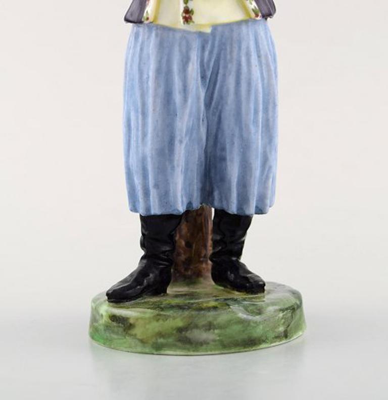 Victorian Antique and Rare Bing & Grondahl, B&G Figure in National Costume For Sale