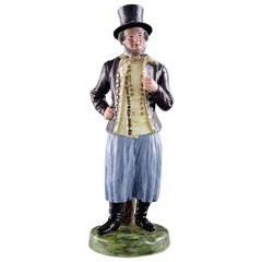 Bing &amp;amp;amp; Grondahl, figurine ancienne et rare de B&amp;amp;amp;G dans le costume national