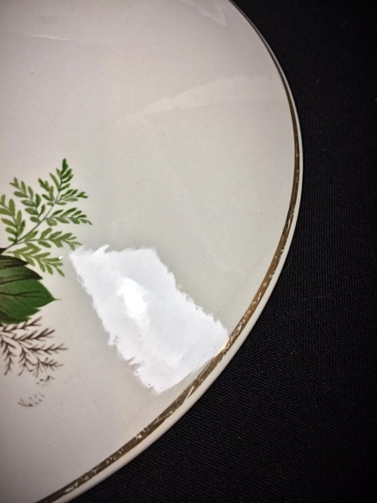 Soupière ancienne et rare en faïence florale de Digoin Sarreguemines Thai - 2Y249 en vente 3