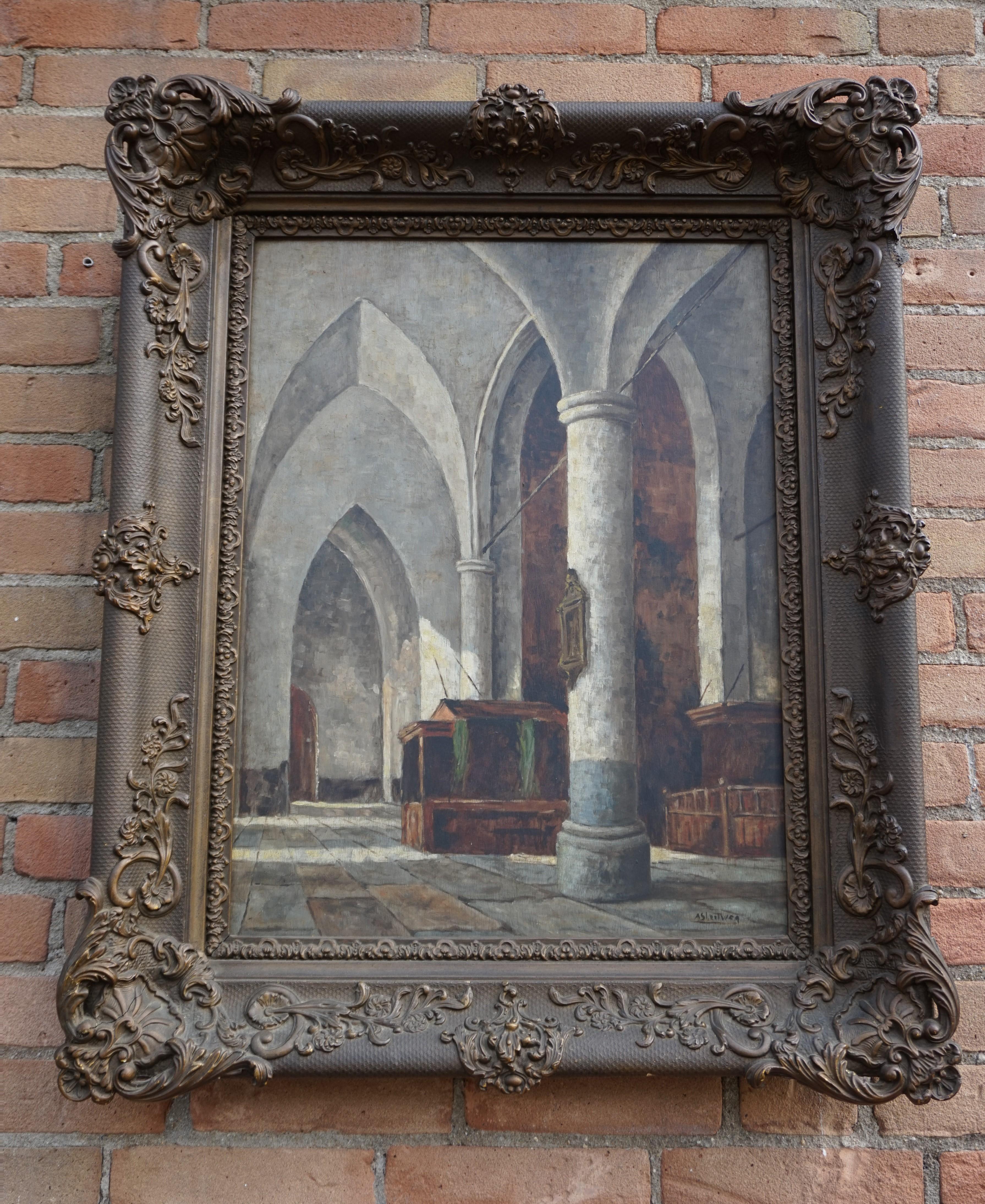 gothic painting frame