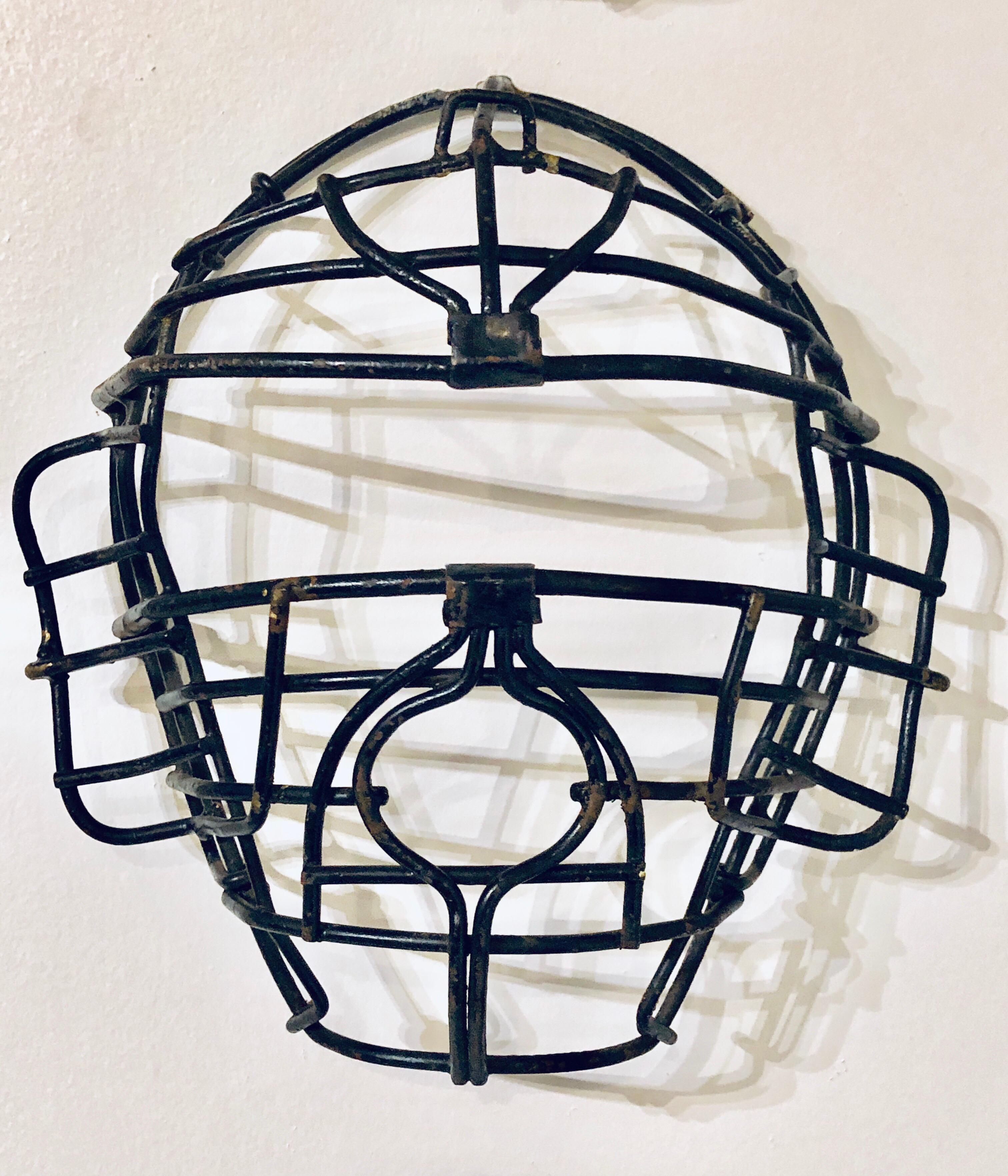 Industrial Antique And Vintage Baseball Catchers Mask Collection