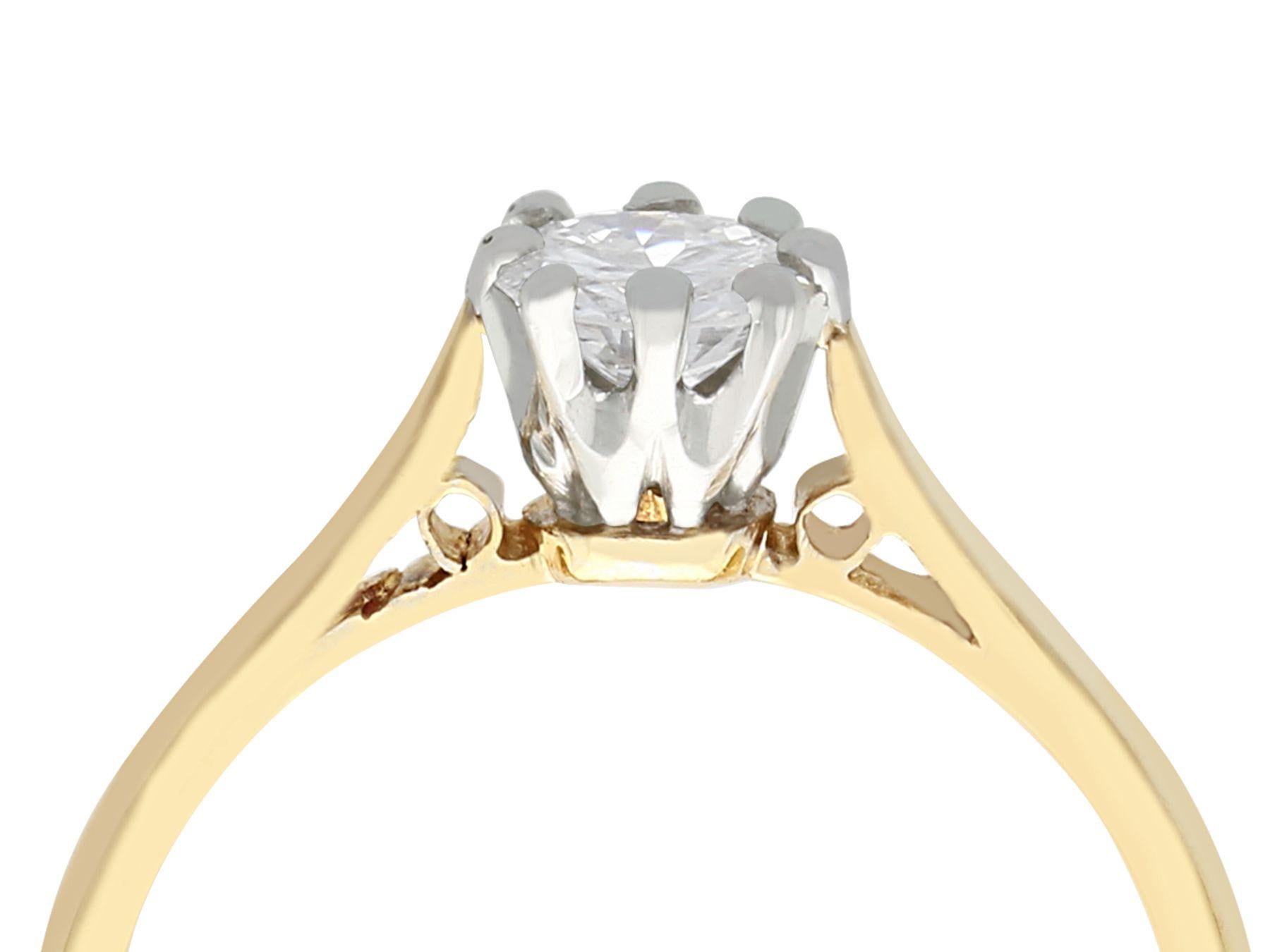 antique solitaire diamond