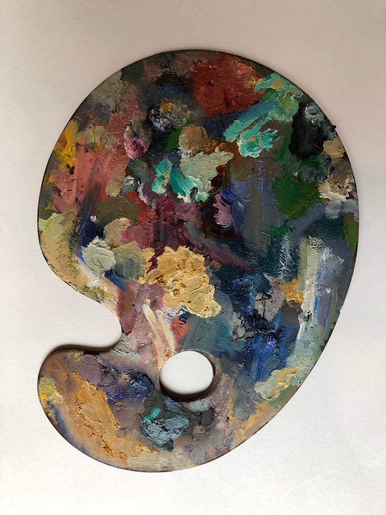 Antique and Vintage Wooden Artist Painters Palettes at 1stDibs