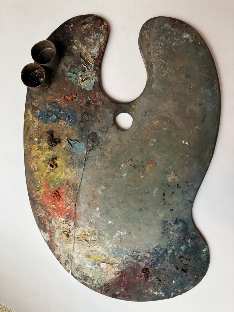 Antique and Vintage Wooden Artist Painters Palettes at 1stDibs