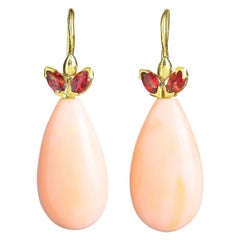 Sapphire Drop Earrings